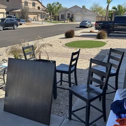 Dining Room Table. High Profile.  Chairs also