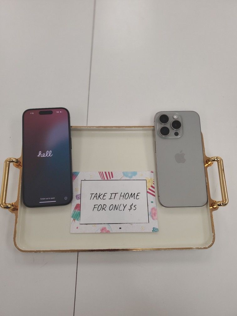  ⚡ iPhone 15 Pro – Brand New & Pre-Owned Options Starting at $549!