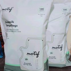 MOTIF BREASTMILK STORAGE BAGS 100 count