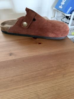 Birkenstock Dupe Soft Footbed Suede