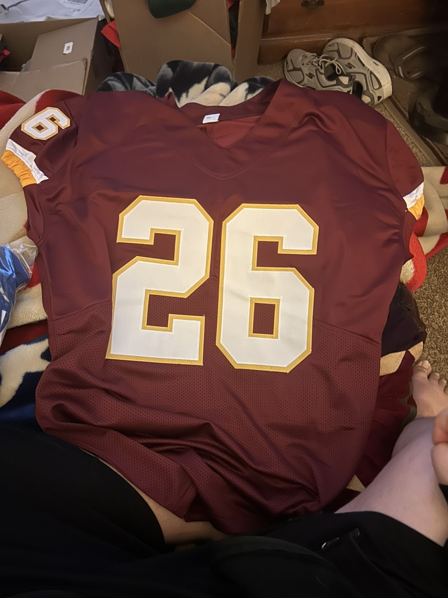 Clinton Portis Redskins Jersey Auto Certified