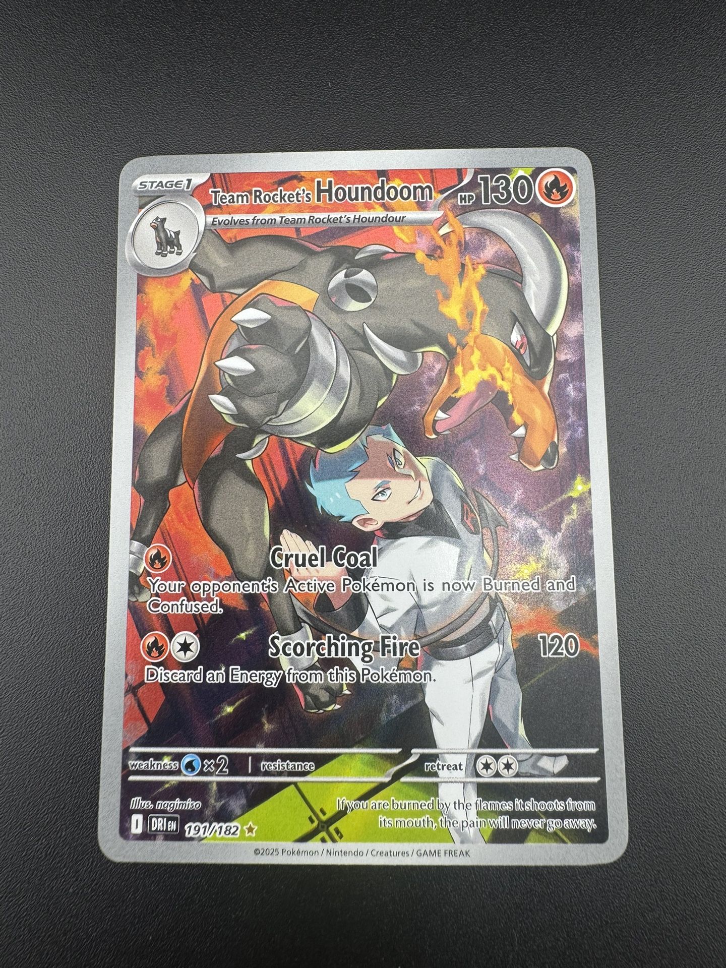 Pokemon Team Rockets Houndoom 