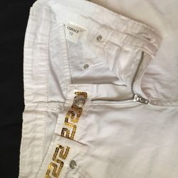 Authentic Versace white pants new with tag size 32x44