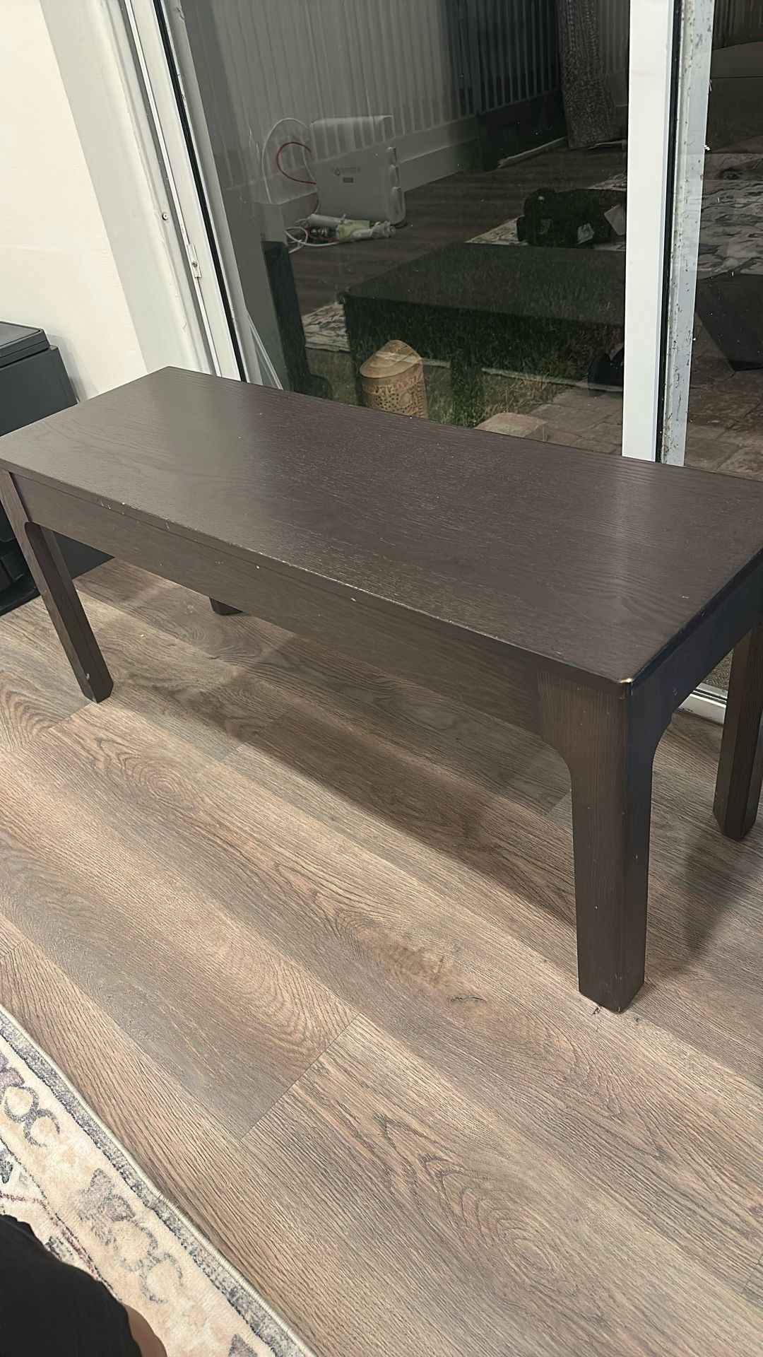 IKEA Extendable WOOD Table,bench And Chairs