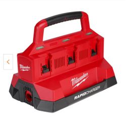 Milwaukee 6 port rapid charger New tool only