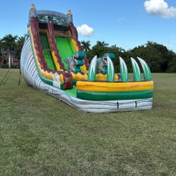 20 Ft Dino Slide Water Slide 