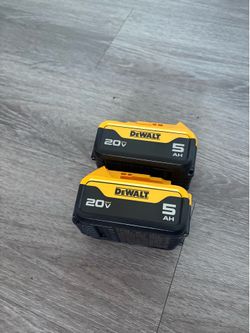 Dewalt batteries set