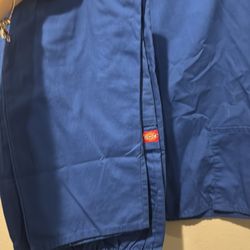 Blue Dickies Scrubs (Women)