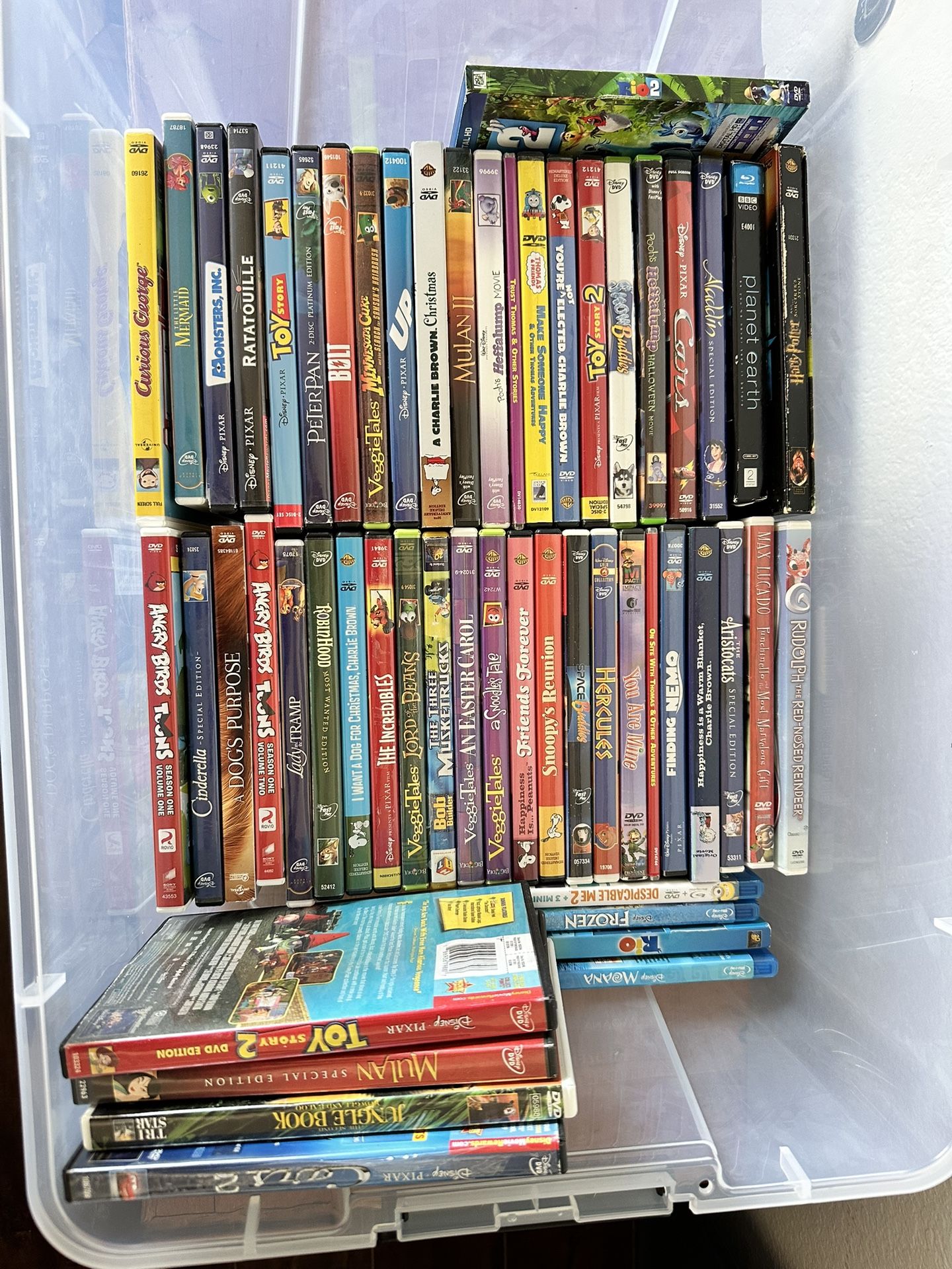Disney & Other Kids DVDs