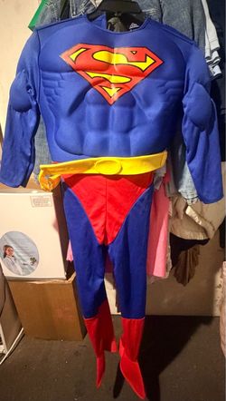 Superman Muscle Chest Halloween Costume