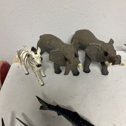 Soft Squeezesble Elephants And Zebra