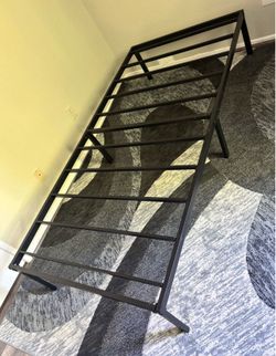 Free Guest Room Twin Bed Frame & Foundation Set - Metal Platform Base