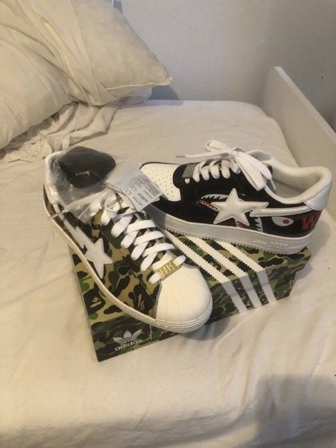 Bape Adidas Superstar 80s