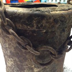 1860 Civil war Tar Bucket