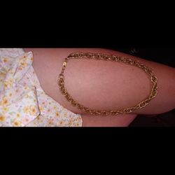 Gold  Neck lace Heavy Chain