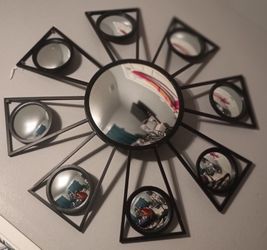 Mirrored Art Heavy Metal With Mirrors