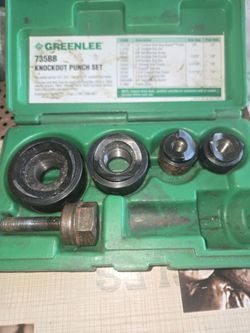 Greenlee 735BB Knockout Punch Set