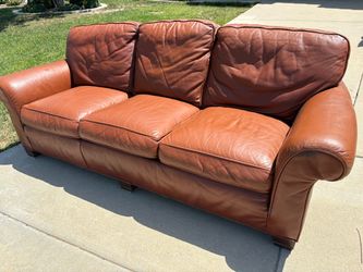 Whittemore-Sherrill Leather Couch