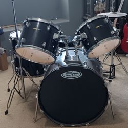 5 Piece Sound Percussion Drum Set