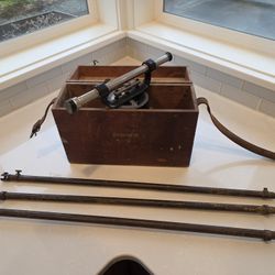 Vintage Starrett Transit Surveyor slight level
