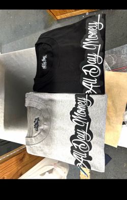 tshirt all day money logo