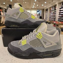 Size 8.5 - Nike Air Jordan 4 Retro Neon 95