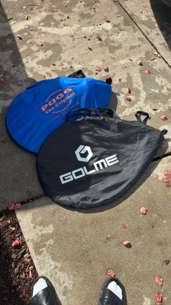 Two 4 Foot Pop Up Goals 