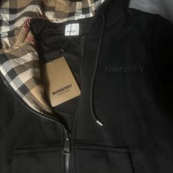 Black Burberry Hoodie 