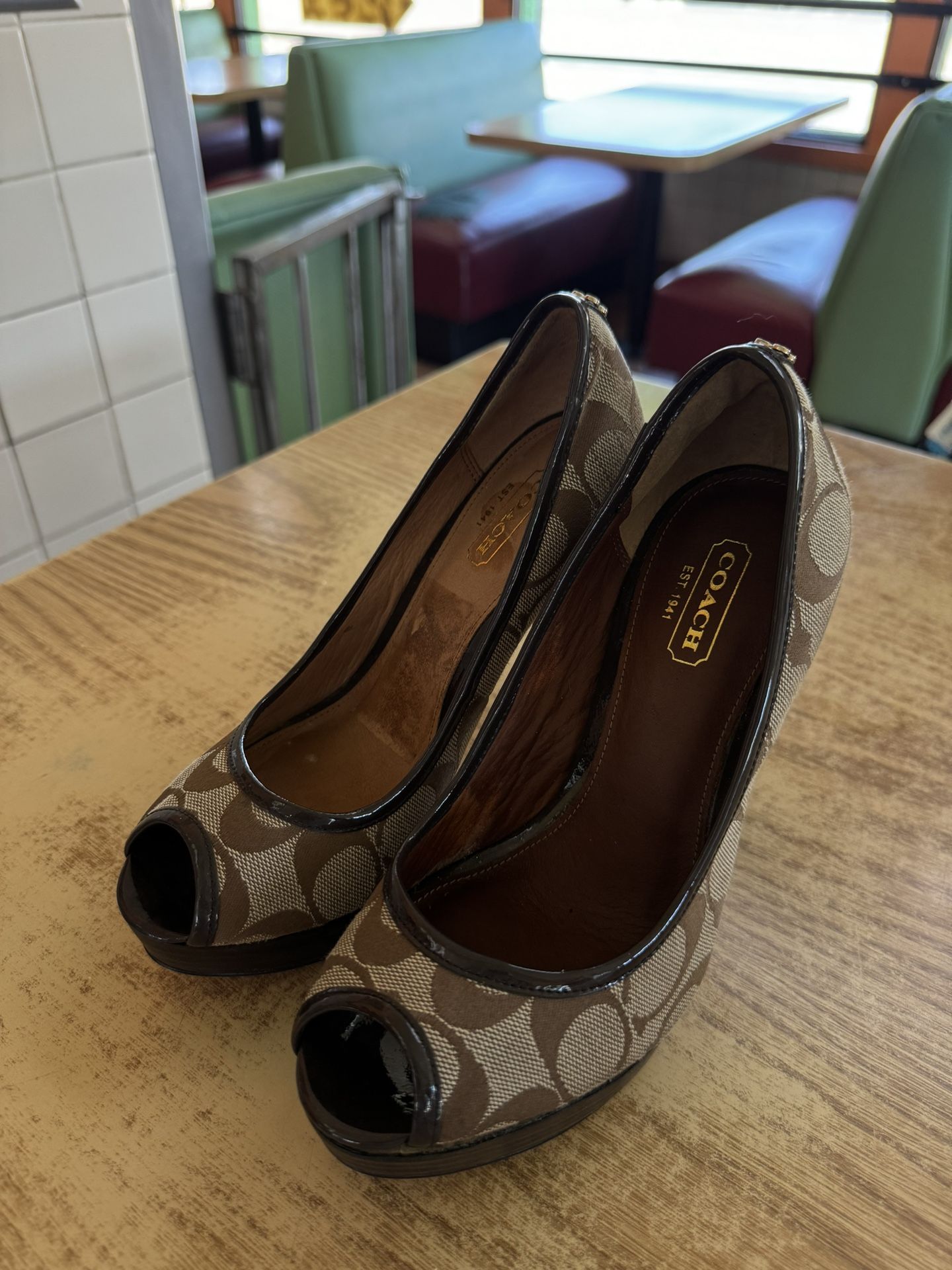 coach heels