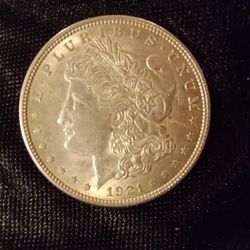 1921 Morgan Silver Dollar