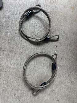 6’ Masterlock Bike Cables