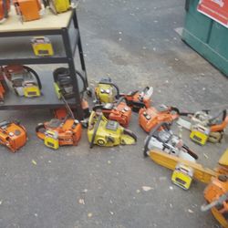 Chainsaws Galore