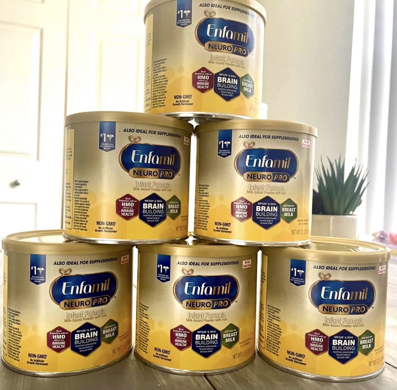 **ENFAMIL ALL SIX CANS**