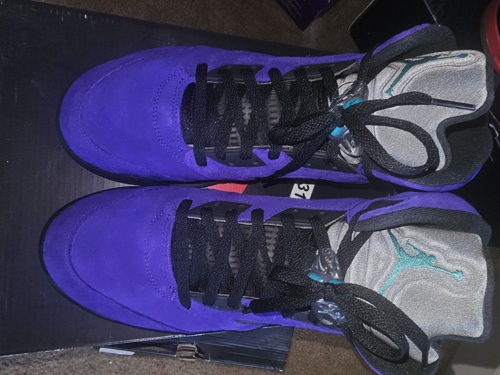 Jordan 5 ALTERNATE GRAPE Size 12 Brand New