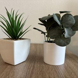 Small Faux Plants