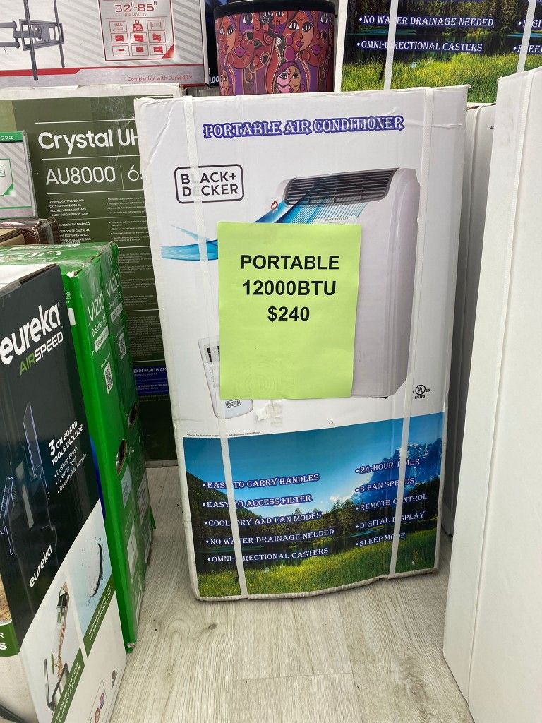 Black+Decker Portable Air Conditioner 12000BTU