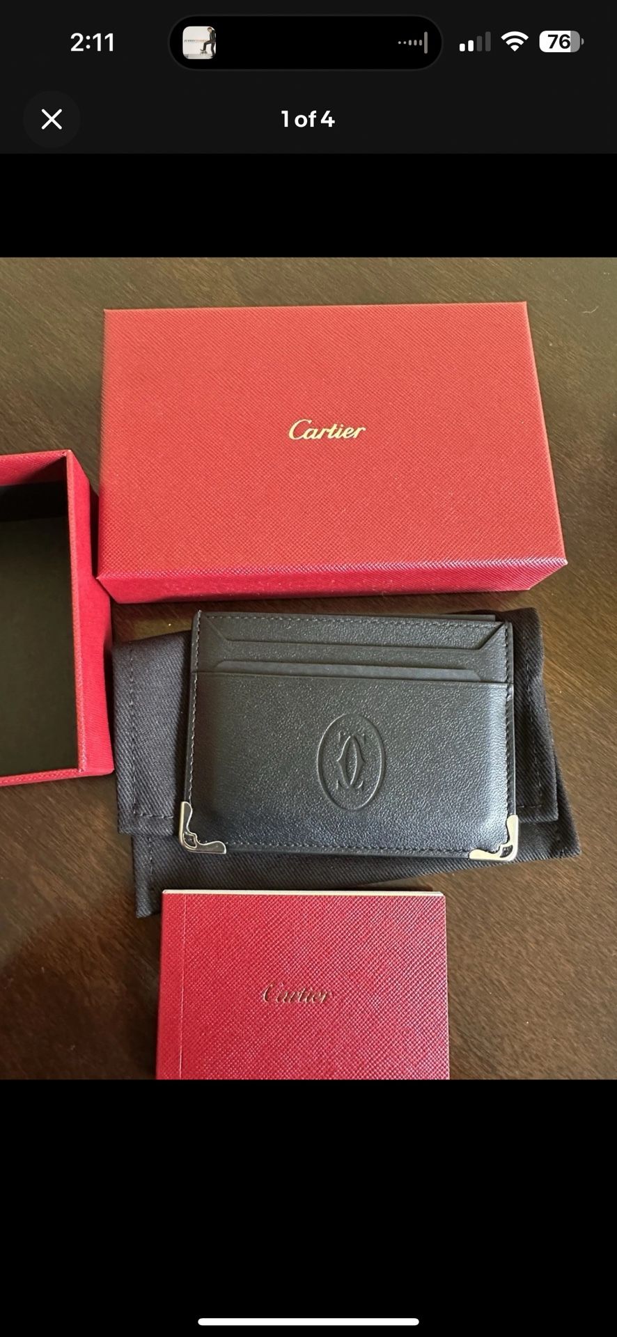 Cartier Men Card Holder