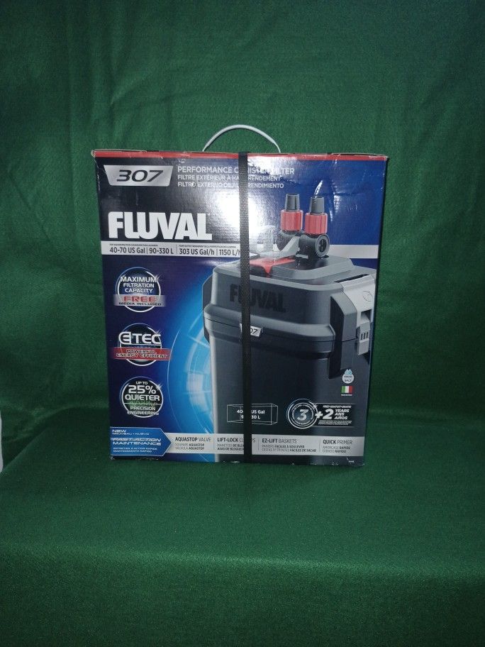 Fluval 307 Canister Filter Aquarium Fish Tank 