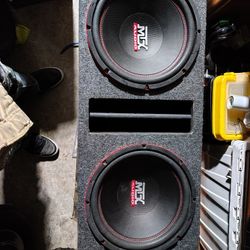 Mtx 12" Subwoofers 