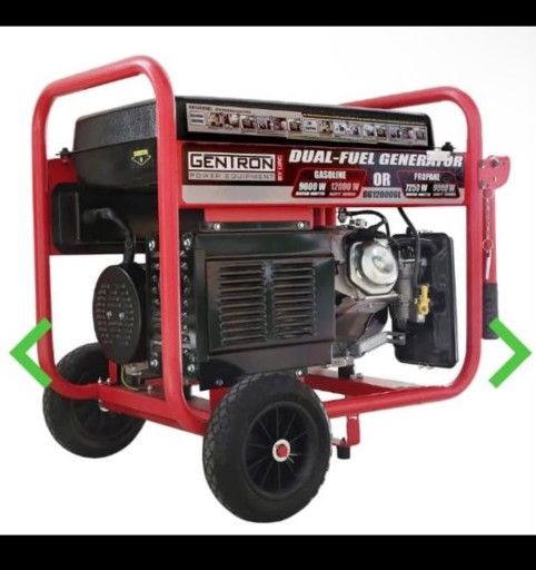 Gentron/ All Power
America
GG12000GL 9000W/
12000W
Electric Start Dual Fuel


$949


Generator


New


New