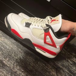 jordan 4 “red cement”