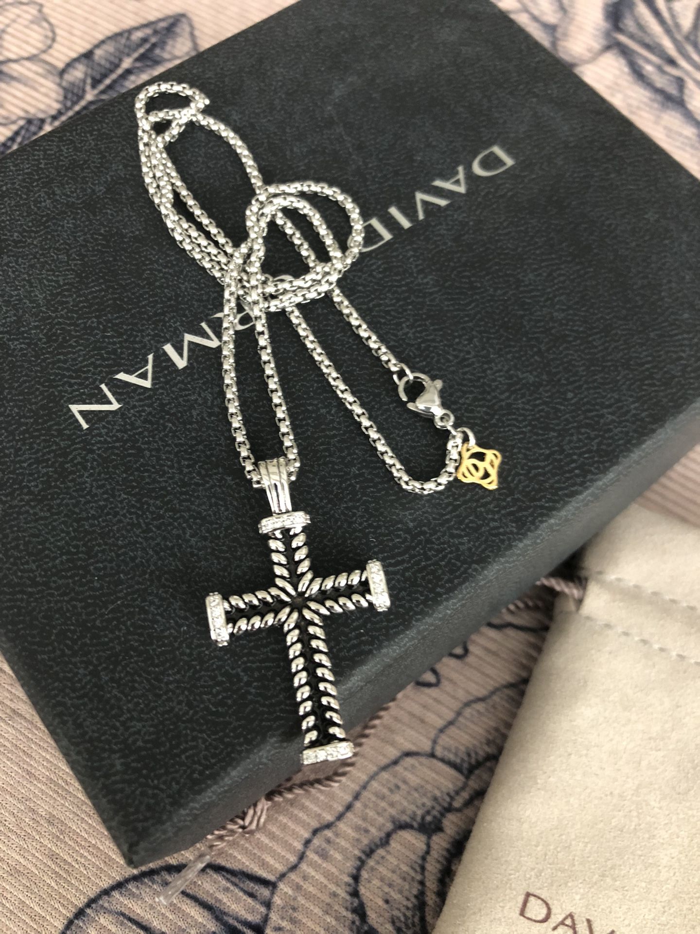 David Yurman Cross Necklace