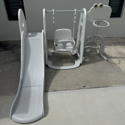 Toddler Slide and Swing Set 