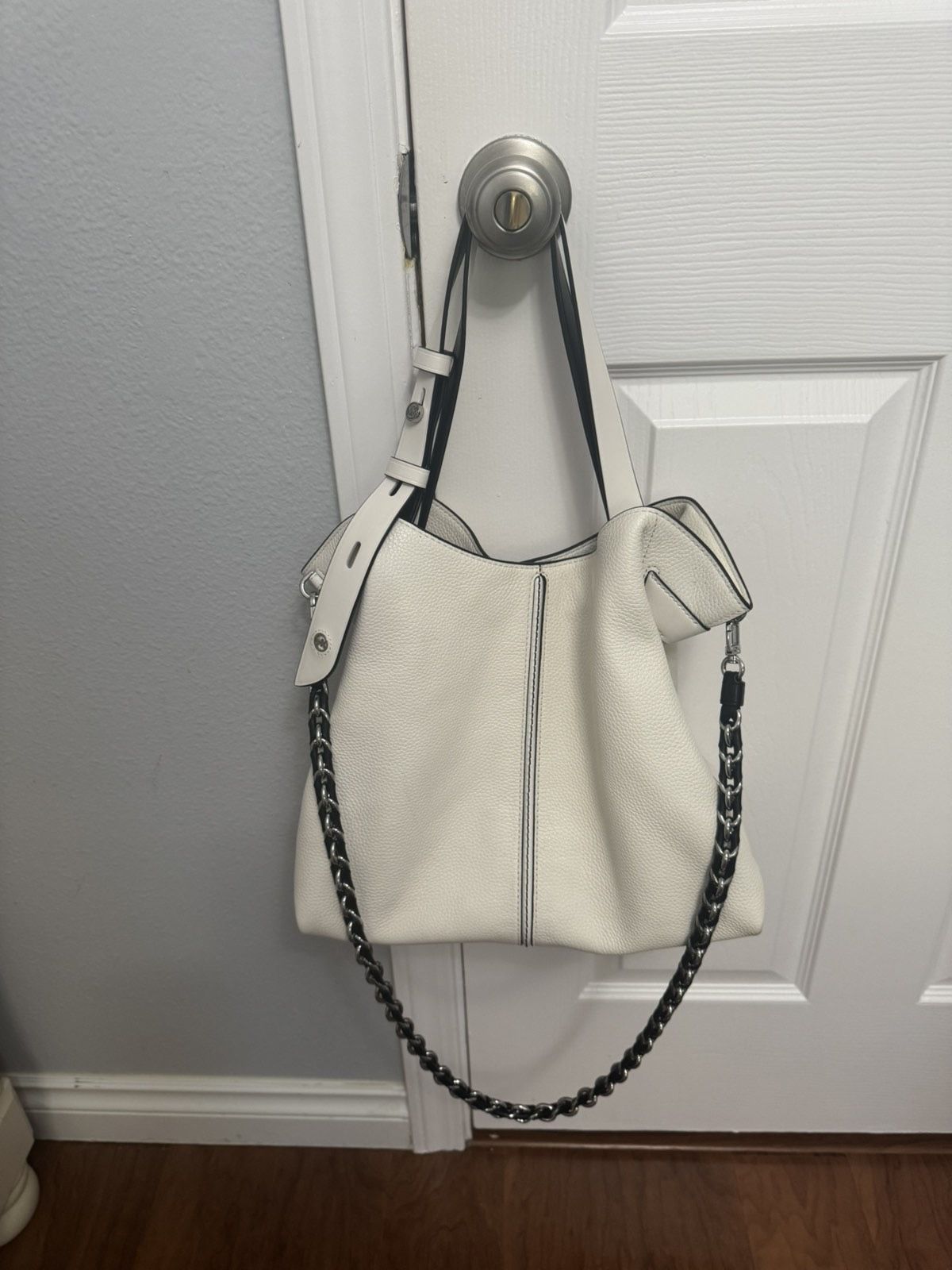 white bag