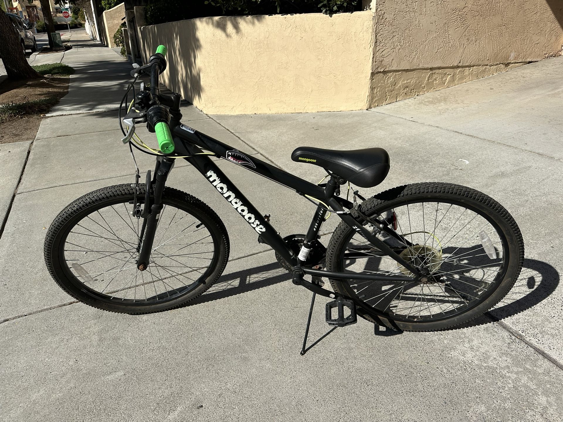 Mongoose Mountain Bike + Helmet