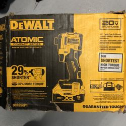 Dewalt “Atomic” Drill & 5ah Battery - Brand New