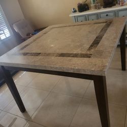 RC Willey 4ft By 4ft Marble Table