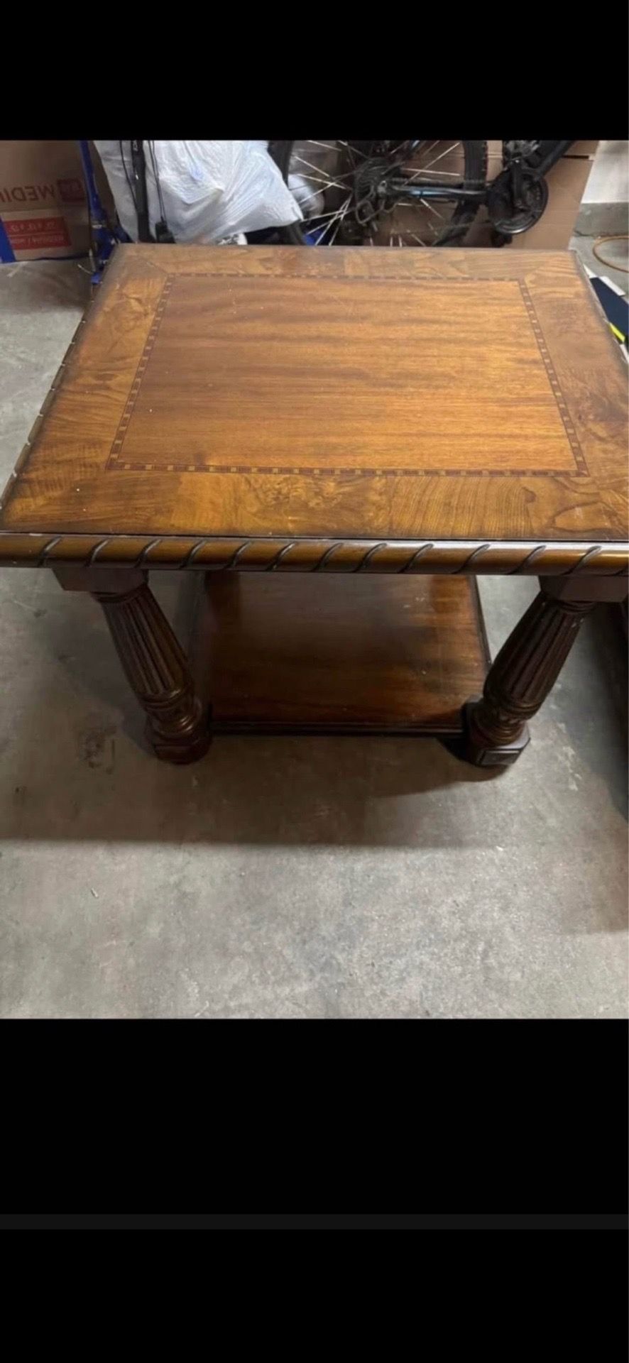 Coffee Table & 2 End Tables
