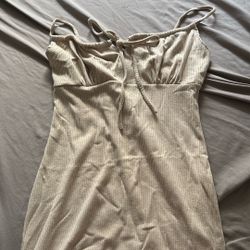 Beige Dress