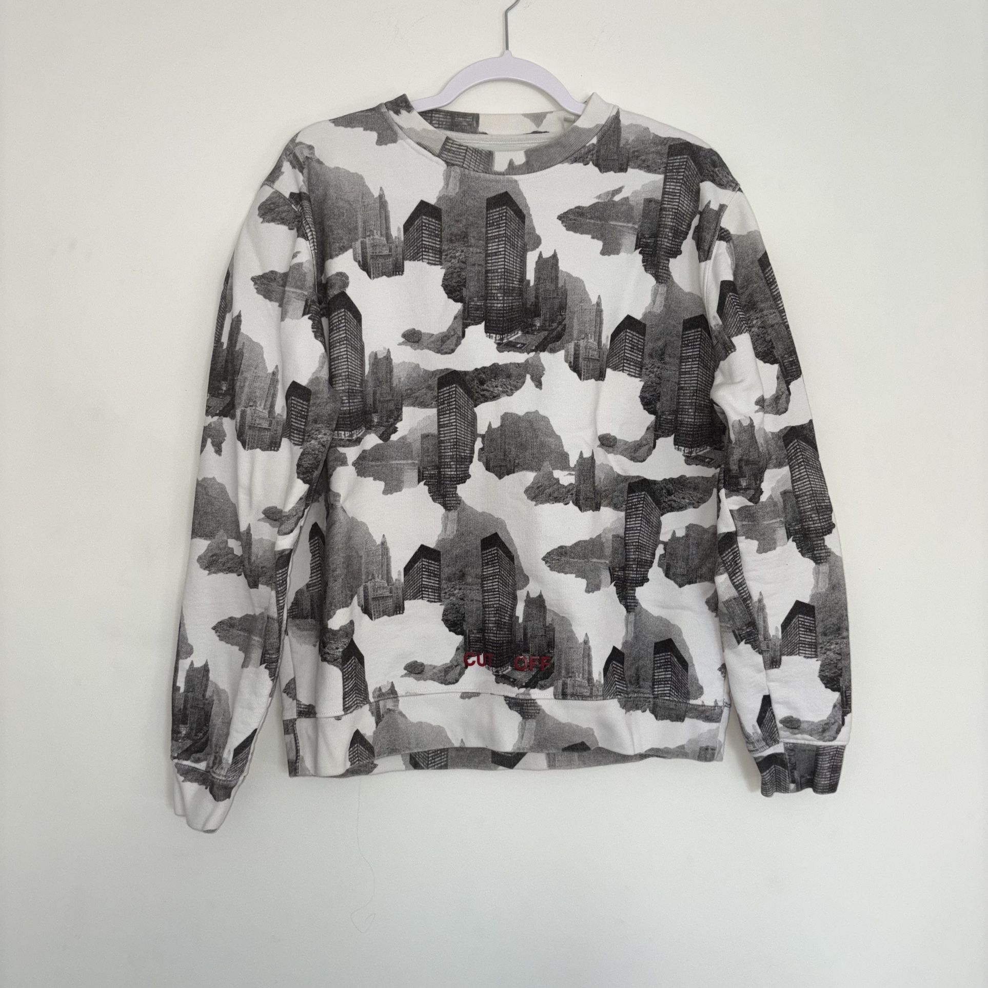 Off White 2013 Grey & Red City Pullover